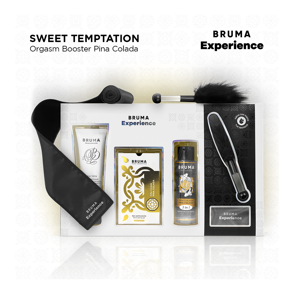 BRUMA XPERIENCE - PACK TENTATION PINA COLADA DOUCE AVEC AMPLIFICATEUR D'ORGASME