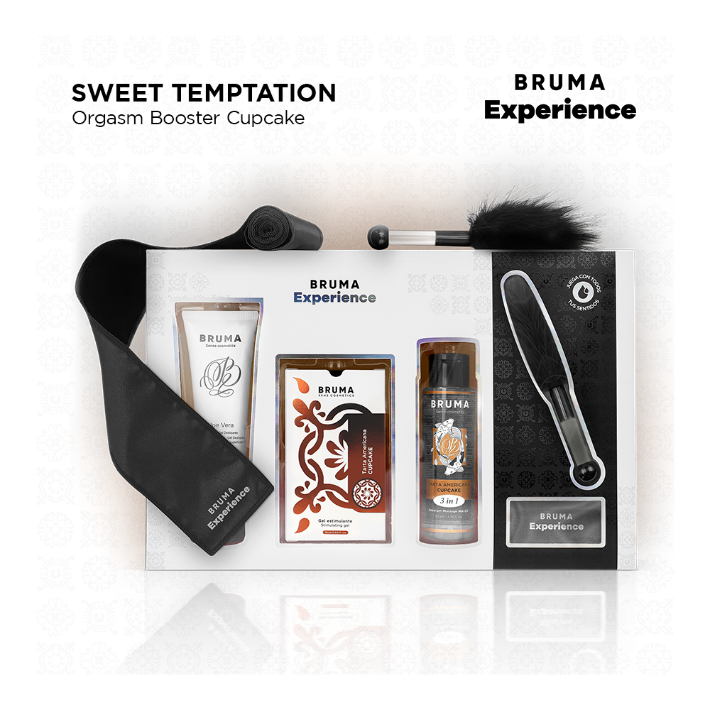 BRUMA XPERIENCE - KIT TENTAZIONE DOLCE AMERICANA CON POTENZIATORE DI ORGASMO
