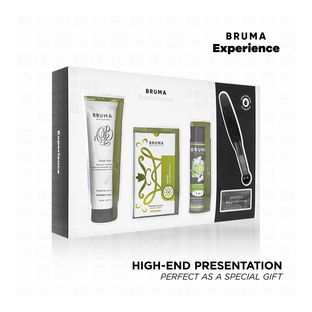 BRUMA XPERIENCE - SÜSSE VERSUCHUNG KIT VIBRO-ORGASMISCHE WASSERMELONE