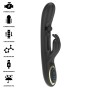 IBIZA - POWERFUL RABBIT VIBRATOR WITH MASSAGING ROLLING PEARL
