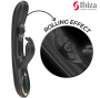 IBIZA - POWERFUL RABBIT VIBRATOR WITH MASSAGING ROLLING PEARL
