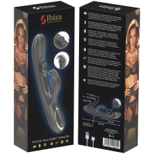 IBIZA - POTENTE VIBRATORE RABBIT CON PERLA ROTANTE MASSAGGIANTE