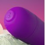 ROCKS-OFF - GLO-GIRL VIBRADOR WAND MINI ROXO
