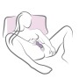 ROCKS-OFF - GLO-GIRL VIBRATORE A BACCHETTA MINI VIOLA