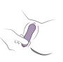 ROCKS-OFF - GLOW GIRL VIBE DISCREET LILA G-PUNKT-VIBRATOR