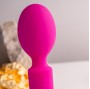 ROCKS- OFF - ORIEL VIBRATOR WAND FLEXIBLE FUCHSIA