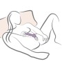 ROCKS-OFF - ORIEL VIBRATORE A BACCHETTA FLESSIBILE FUCSIA