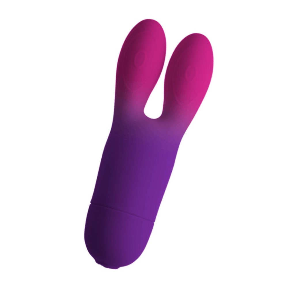 ROCKS-OFF - GLO-GIRL BUNNY VIBRATEUR FLEXIBLE VIOLET