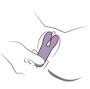 ROCKS-OFF - VIBRADOR FLEXÍVEL GLO-GIRL BUNNY ROXO