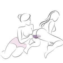 ROCKS-OFF - VIBRATORE CONIGLIO VIOLA GLO-GIRL