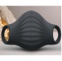 ROCKS-OFF - MASTURBADOR VIBRADOR FLEXÍVEL PALM BLACK