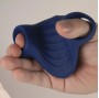 ROCKS-OFF - MASTURBADOR VIBRADOR FLEXÍVEL PALM BLUE