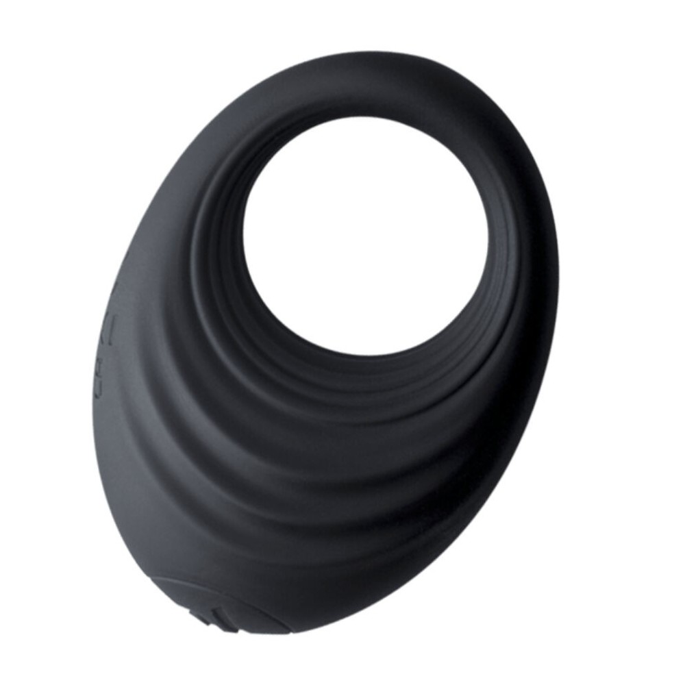 ROCKS-OFF - ANNEAU PÉNIS VIBRANT SPIRE BLACK