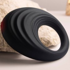 ROCKS-OFF - ANNEAU PÉNIS VIBRANT SPIRE BLACK