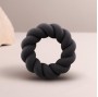 ROCKS-OFF - ANELLO MASTURBATORE TWIST IN SILICONE NERO