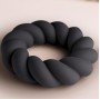 ROCKS-OFF - ANELLO MASTURBATORE TWIST IN SILICONE NERO