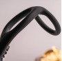 ROCKS-OFF - PLUG ANAL RO-ZEN RRO COM ANEL VIBRATÓRIO PARA PÊNIS PRETO