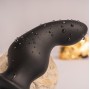 ROCKS-OFF - PLUG ANAL RO-ZEN RRO COM ANEL VIBRATÓRIO PARA PÊNIS PRETO