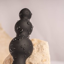 ROCKS-OFF - PETITE SENSATIONS BUBBLES PLUG ANAL VIBRADOR PRETO