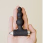ROCKS-OFF - PETITE SENSATIONS BUBBLES ANAL PLUG VIBRATEUR NOIR