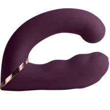 ROCKS-OFF - VIBRADOR DUPLO PONTO G E ESTIMULADOR DE CLITÓRIS GEMINI ROXO