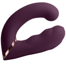 ROCKS-OFF - VIBRADOR DUPLO PONTO G E ESTIMULADOR DE CLITÓRIS GEMINI ROXO