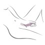 ROCKS-OFF - GEMINI DOPPIO VIBRATORE PUNTO G E STIMOLATORE CLITORIDEO VIOLA