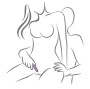ROCKS-OFF - RO-90 PARLOUR PRINCE VIBRIERENDES BULLET LILA