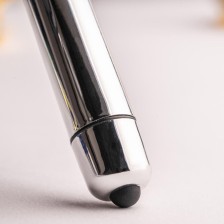 ROCKS-OFF - RO-80 CHROM VIBRIERENDES BULLET SILBER