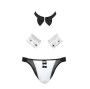 PASSION - 036 SLIP ALFROJO NERO S/M