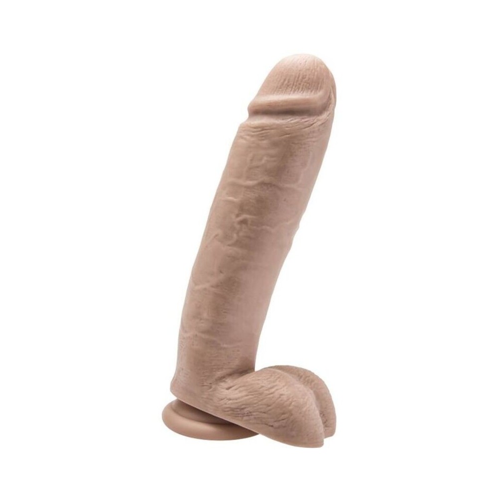 GET REAL - DILDO 25,5 CM COM BOLAS PELE