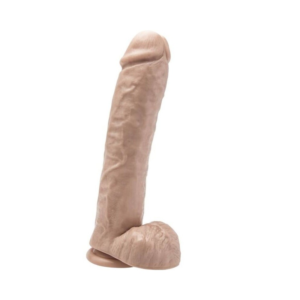 GET REAL - DILDO 28 CM COM BOLAS PELE