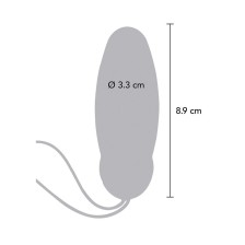TOYJOY - HAPPINESS IM SO EGGCITED VIBRATOR FERNBEDIENUNG BLAU