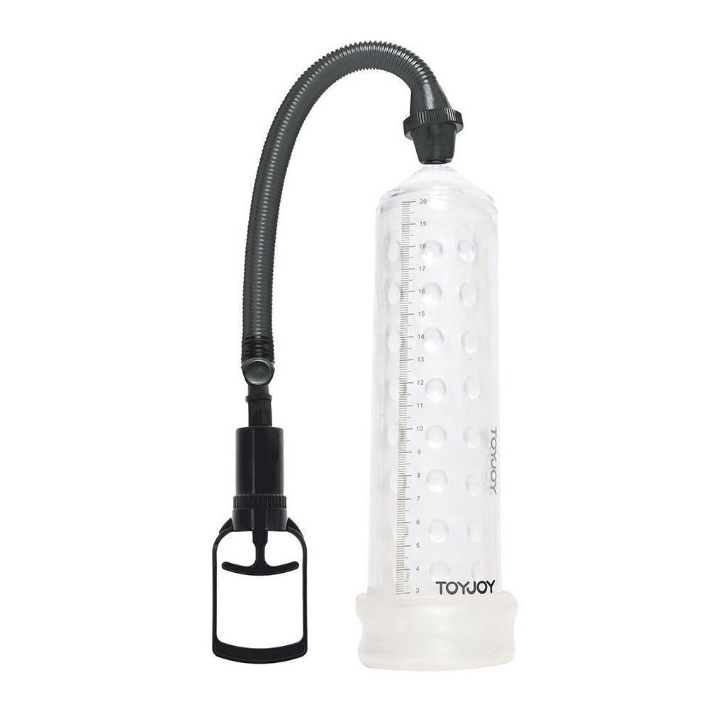 TOYJOY - POMPE DE MASSAGE PUISSANTE AVEC MANCHON TRANSPARENT