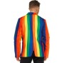 LEG AVENUE - BLAZER + TIE RAINBOW S