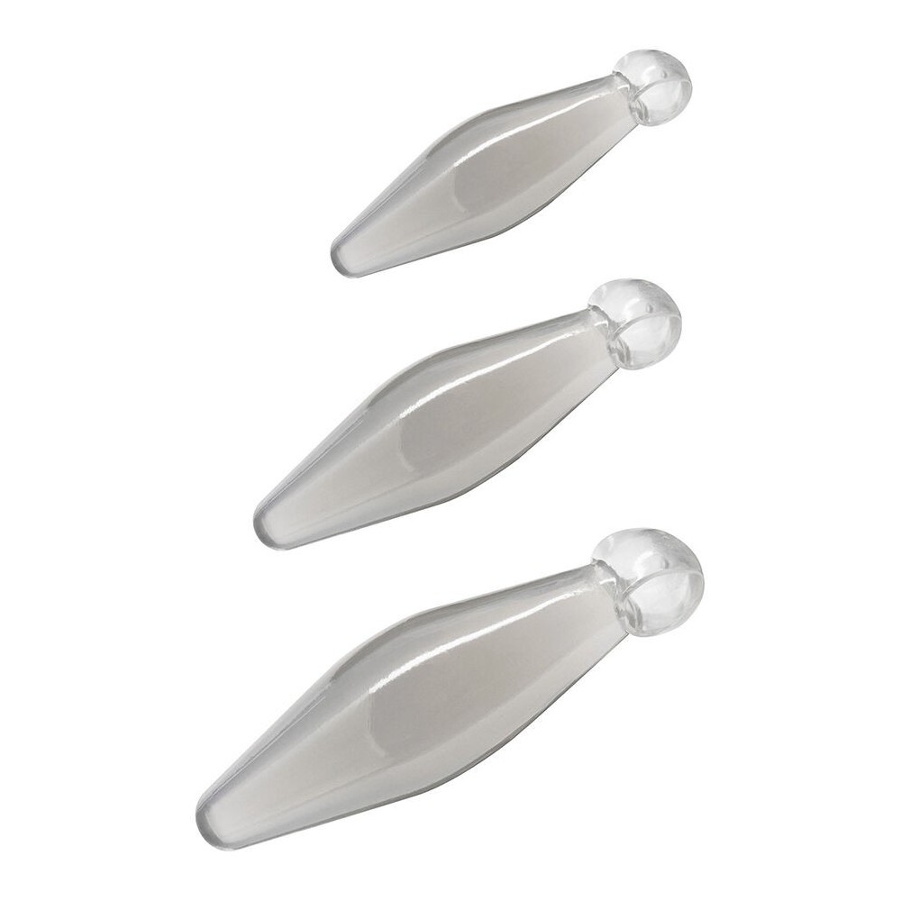 TOYJOY - JEU ANAL FINGER RIMMER 3 PIÈCES TRANSPARENT