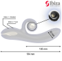 IBIZA - VIBRATEUR TWISTER AVEC STIMULATEUR DE COURBES ET VIBRO-ROTATION