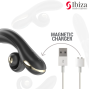 IBIZA - TWISTER VIBRATOR WITH CURVE STIMULATOR AND VIBRO-ROTATION