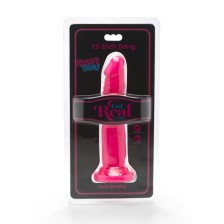 GET REAL - HAPPY DICKS DONG 19 CM ROSE