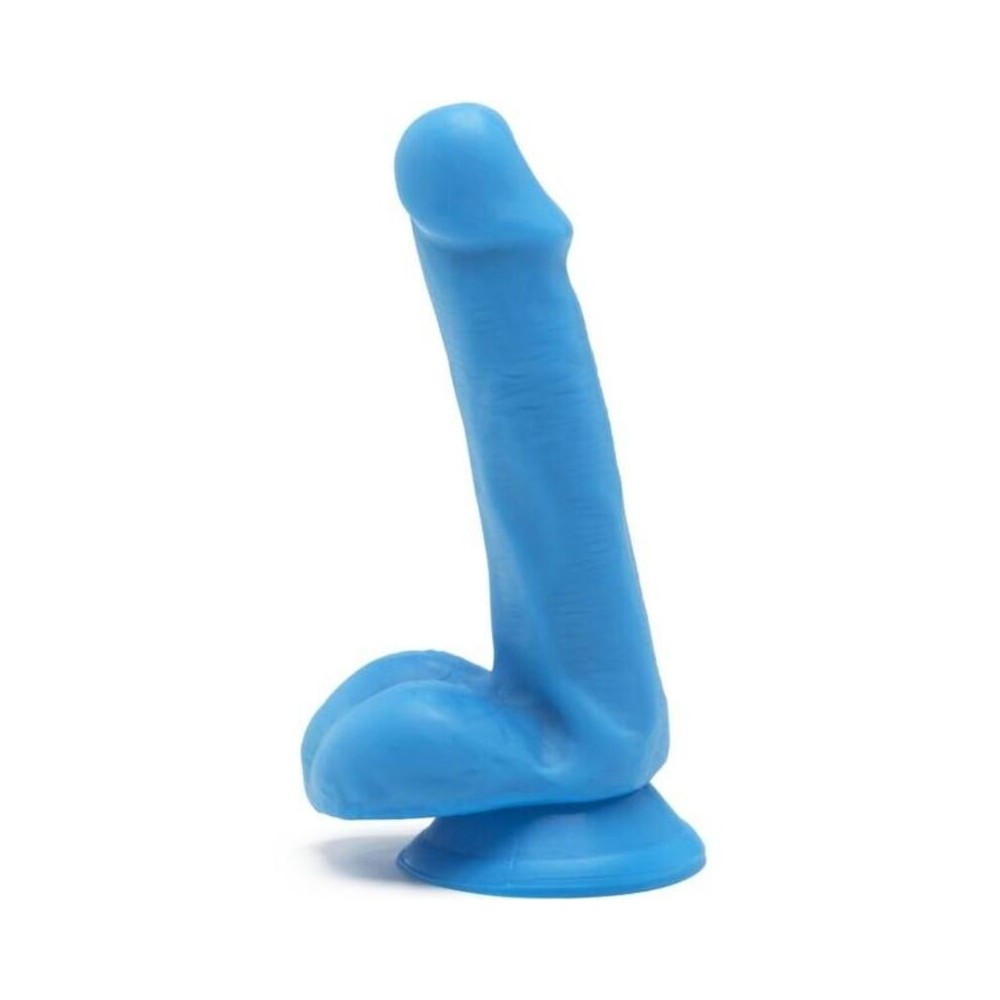 GET REAL - GODE HAPPY DICKS 12 CM BALLES BLEU