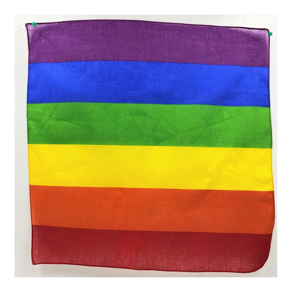 PRIDE - CACHECOL DE ALGODÃO COM A BANDEIRA DO ARCO-ÍRIS