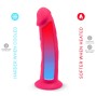 SILEXD - REALISTISCHER PENIS MODELL 2 ROSA + FERNBEDIENUNG LRS 17 CM