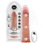 COCK MILLER - GODE HYPER-RÉALISTE À VENTOUSE ET À POUSSÉE AVEC TÉLÉCOMMANDE 19,5 CM