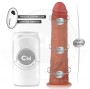 COCK MILLER - HYPER-REALISTIC DILDO WITH SUCTION CUP AND THRUSTING WITH REMOTE CONTROL 19.5 CM
