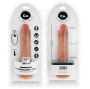 COCK MILLER - HYPER-REALISTIC DILDO WITH SUCTION CUP AND THRUSTING WITH REMOTE CONTROL 19.5 CM