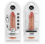 COCK MILLER - HYPERREALISTISCHER DILDO MIT SAUGNÄPFEN UND STOSSFUNKTION MIT FERNBEDIENUNG 20,5 CM
