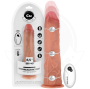 COCK MILLER - GODE HYPER-RÉALISTE À VENTOUSE ET À POUSSÉE AVEC TÉLÉCOMMANDE 21,5 CM