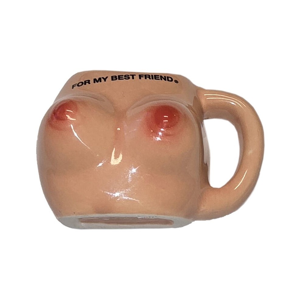 DIABLO PICANTE – BREAST MAGNET IN CERAMIC MUG “FOR MY BEST FRIEND”