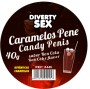 DIABLO PICANTE - 20 RON COLA FLAVORED PENIS CANDIES