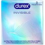 DUREX - PRESERVATIVI INVISIBILI ULTRA SOTTILI 3 UNITÀ